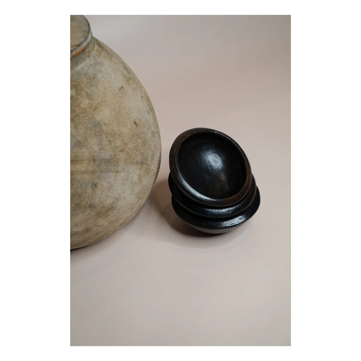 Woodmata - Terracotta Sote Tenceresi | Siyah