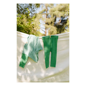 Bayiri - Jungle Organik Pamuklu Tayt | Yeşil