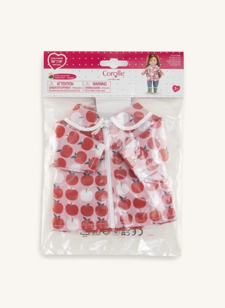 Corolle - Impermeable de Manzanas | Rojo