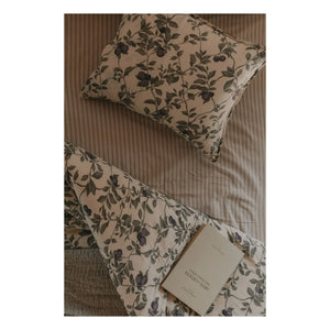 garbo&friends - Striped fitted sheet | Beige