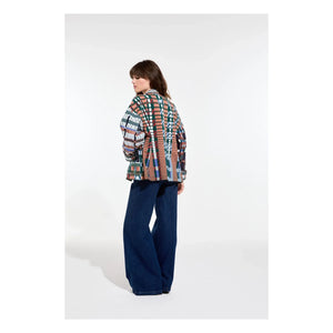 Mapoésie - Mina Utopie Baumwolljacke | Blau