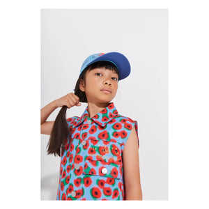 Wynken - Fleurie Denim Sleeveless Jacket | Blue
