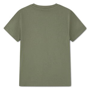 Lacoste – Majica s logotipom | Khaki