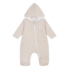 Petit Bateau - Strampler Bio-Baumwolle | Heather Beige