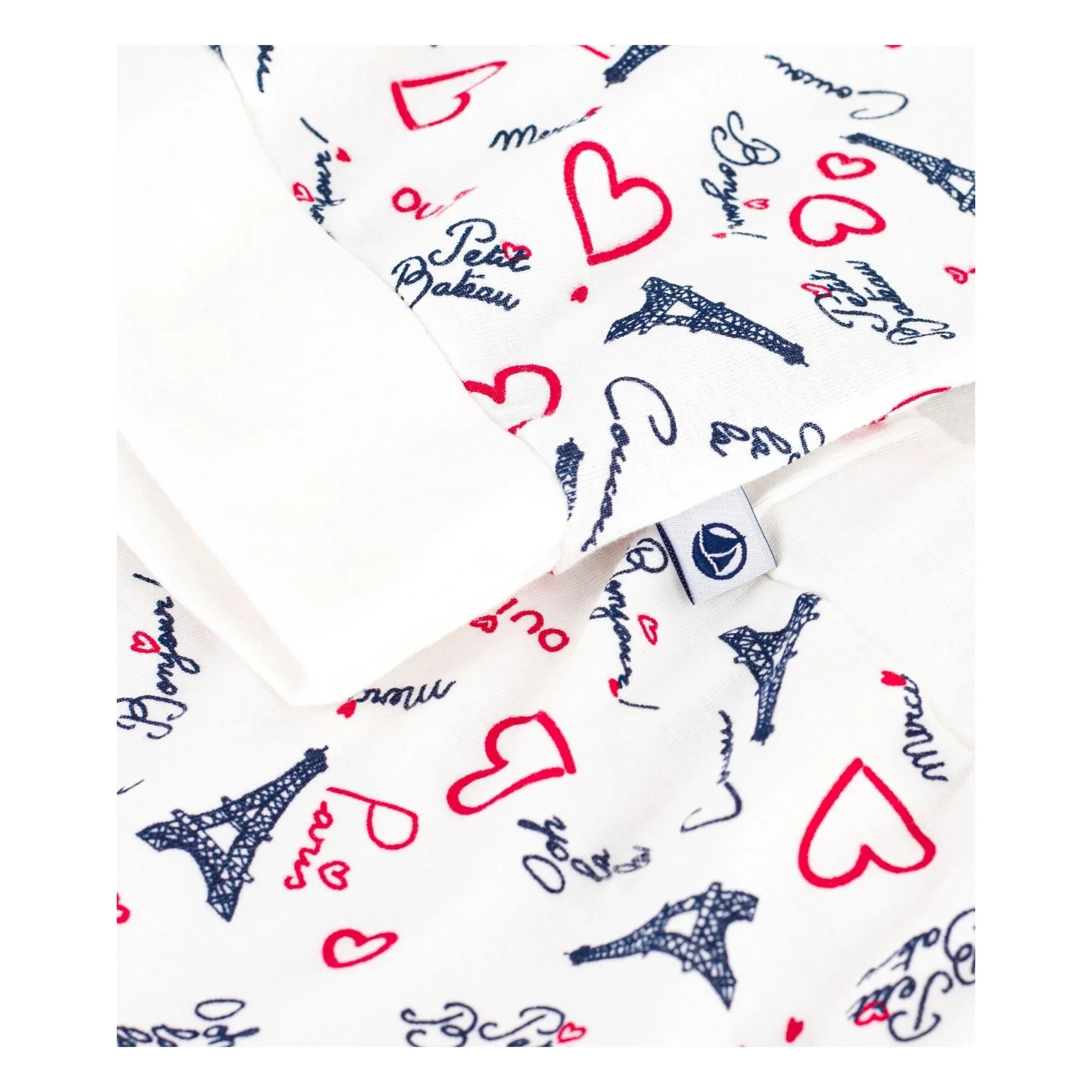 Petit Bateau - Pyjamas Paris | Beyaz