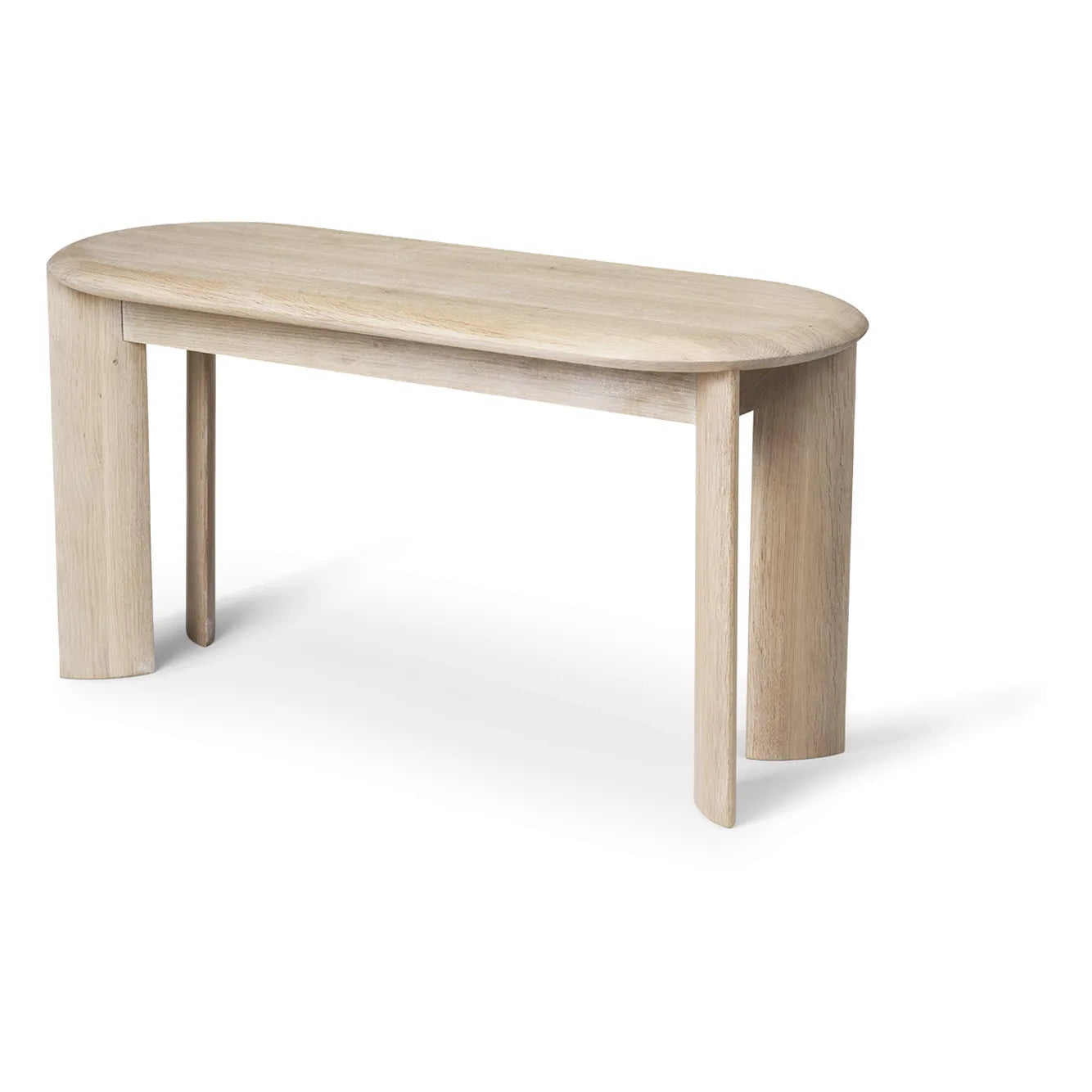 Ferm Living - Bevel Bench | Beyaz