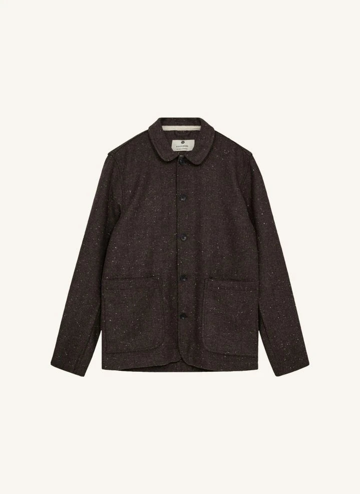 Anerkjendt - Akoscar Kareli Yün Overshirt | Gri