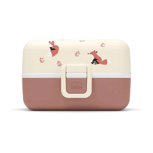 Monbento - MB Tresor uyarlanabilir çocuk Bento, 3 bölmeli | Toz Pembe