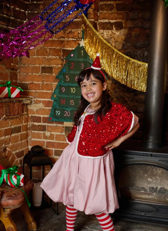 Rockahula Kids - Samt Weihnachts-Haarband | Rot