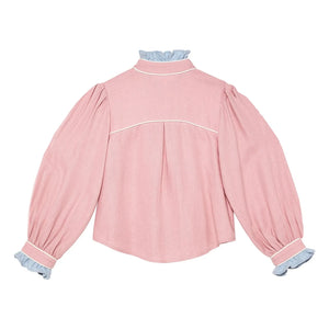 Tutu du Monde - Sweet Memory Blouse Düğümler | Pembe