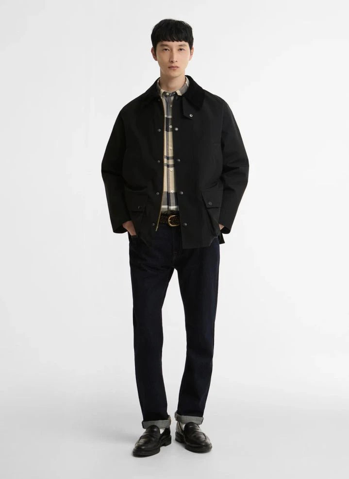 Barbour - Klasik Bedale Su Geçirmez Ceket | Siyah
