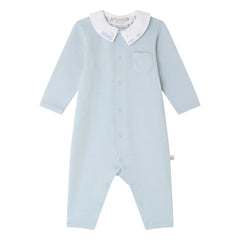 Bonpoint - Anton Organic Cotton Pajamas | Light blue