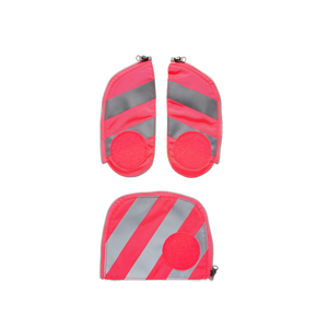 Ergobag - Zip-Set with reflective Stripes Pink