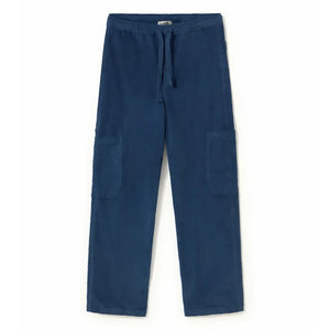 Cozmo - Pantalones cargo de algodón orgánico Blas | Azul marino
