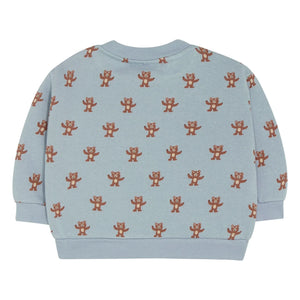 The Campamento - Teddy ayı sweatshirt | Açık mavi