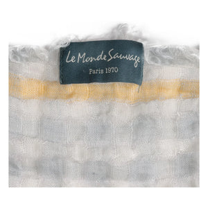 Le Monde Sauvage - Harmattan Key West perde | Azul claro