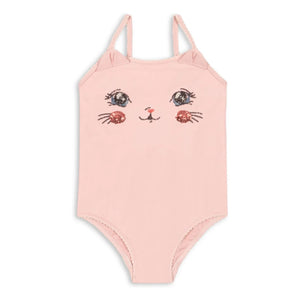 Konges Sløjd - 1 Parça Kitty Geri Dönüştürülmüş Elyaf Mayo | Pembe