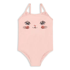 Konges Sløjd - 1 Parça Kitty Geri Dönüştürülmüş Elyaf Mayo | Pembe