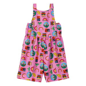 Fabula - Rainbow Romper | Pink