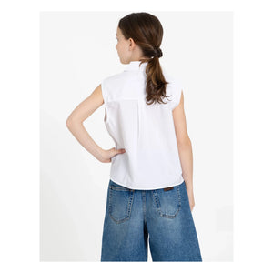Finger in the nose - Camisa sin mangas Ella | Blanco