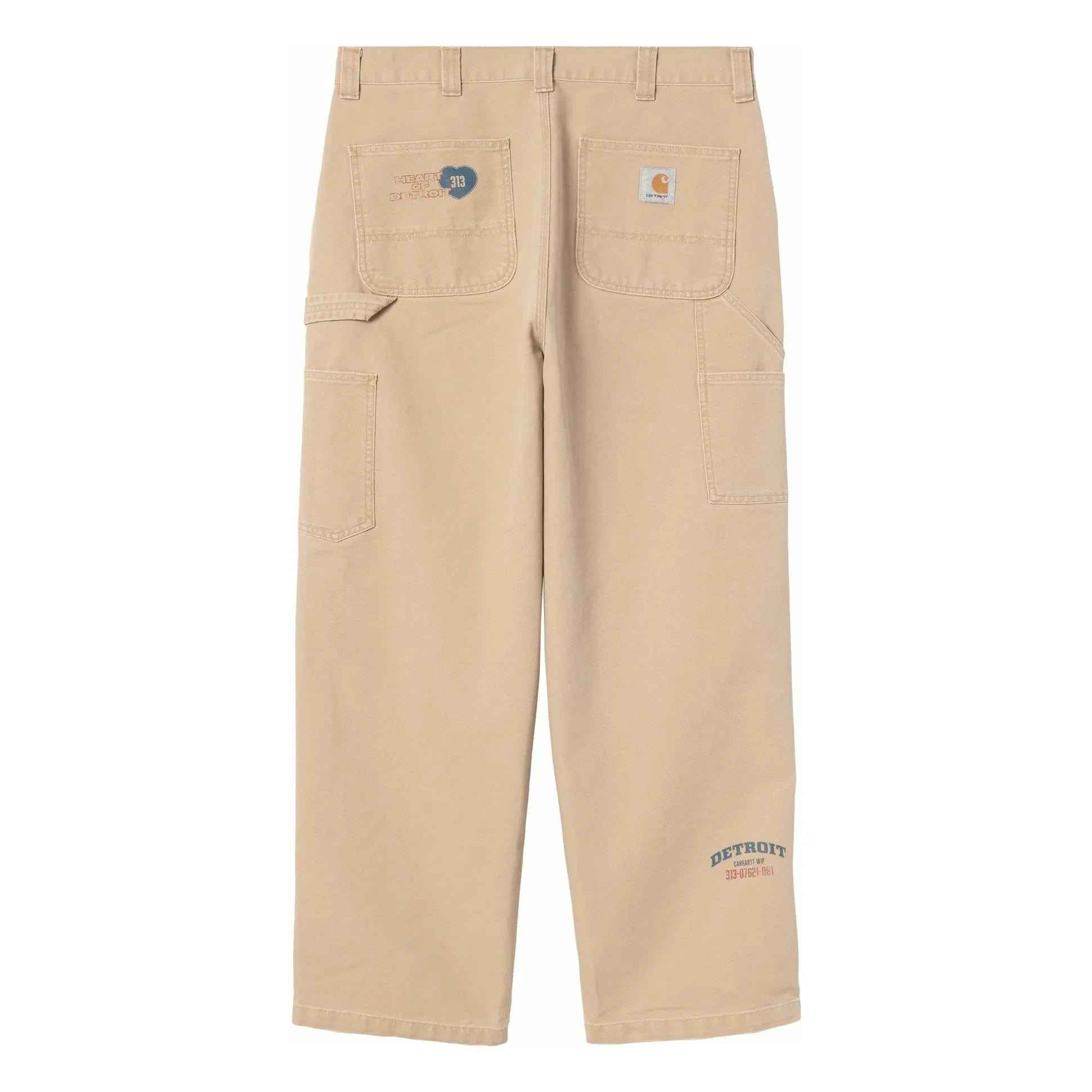 Carhartt WIP - OG Single Knee Grafik Dearborn Organik Pamuk Pantolon | Bej