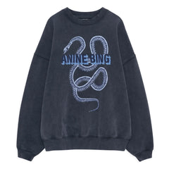 Anine Bing - Harvey Snake Sweatshirt | Schwarz