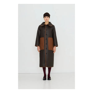 The Tiny Big Sister - Faux Fur Coat | Amber