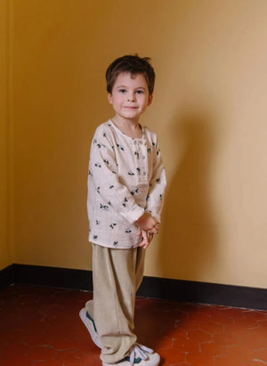 Studio Bohème - Romeo Gui Organik Pamuklu Kurta | Ecru