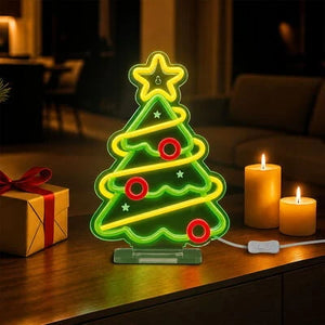 Legami - Letrero Neón LED de Árbol de Navidad - Es un Signo