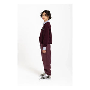 Finger in the nose - Pantalón Jogger de Algodón Orgánico | Marrón Oscuro