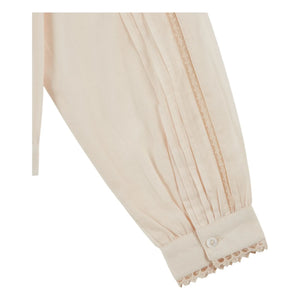 Emile et Ida – Vintage-Baumwollbluse | Creme