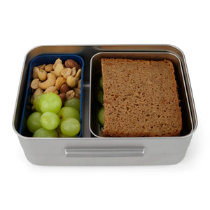 Ergobag - Caja de Almuerzo de Acero Inoxidable Púrpura