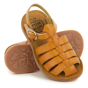 Pom d'Api - Sandalen Beach-Air Pur Dad | Camel