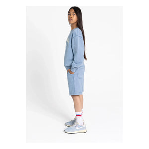 Hundred Pieces - Ryde organik pamuk sweatshirt | Gri mavi