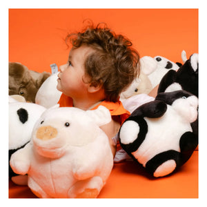 La Pelucherie - Roodoodoo Coco the Pig soft toy | Beige