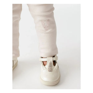 Donsje - Soenie Leggings aus Bio-Baumwolle mit Einhorn-Motiv | Puderrosa