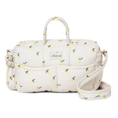 Minikane - Tavşan Kulaklı Bebekler İçin Limon Rengi Alt Açma Çantası