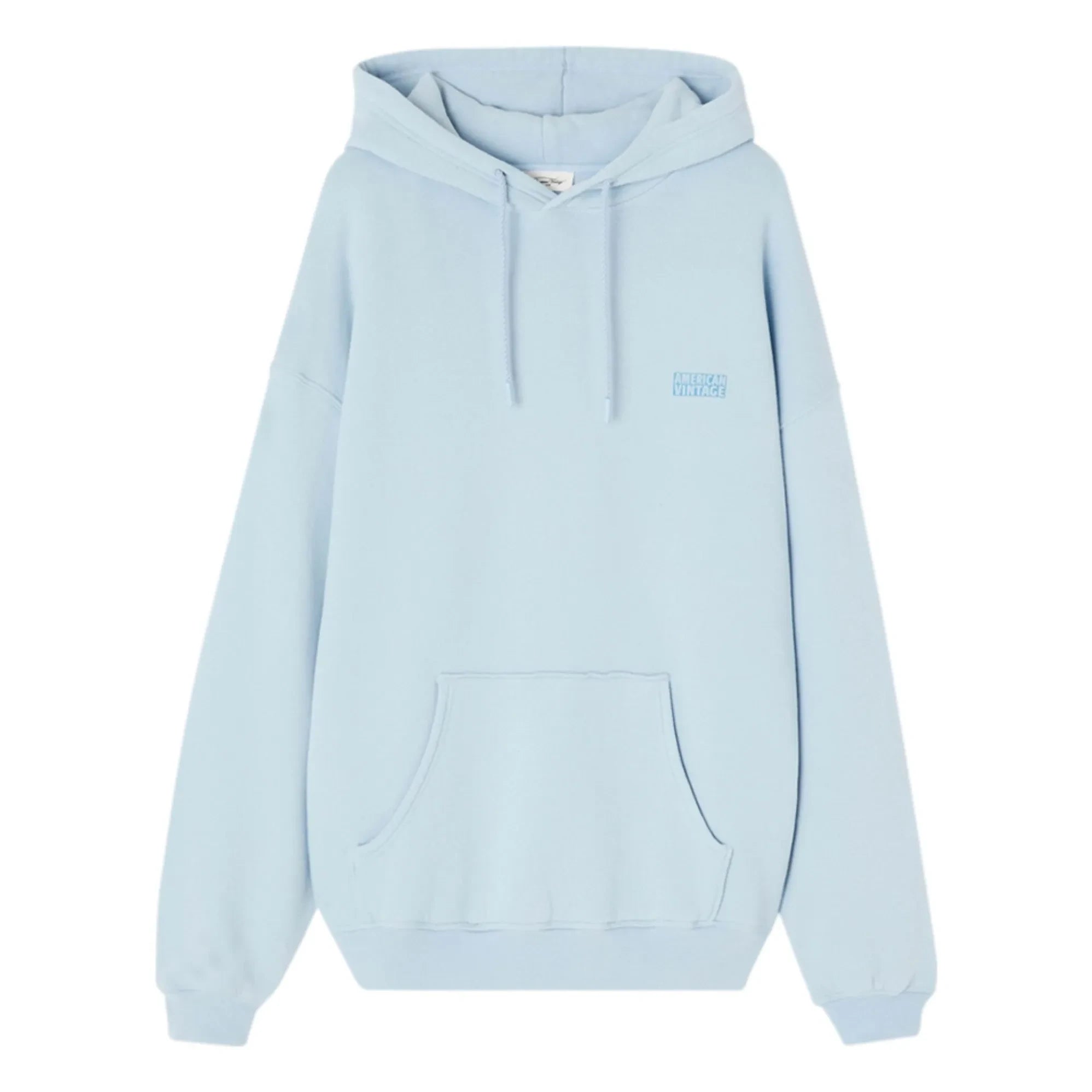 American Vintage - Izubird Kapüşonlu Sweatshirt | Açık Mavi
