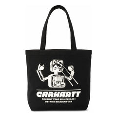 Carhartt WIP - Kanvas Grafik Tote Çanta | Siyah