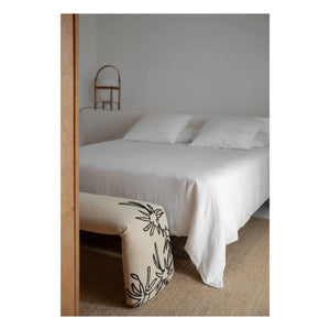 Nanimarquina - Gefaltete Blumen Bank, Estudi Manel Molina | Beige