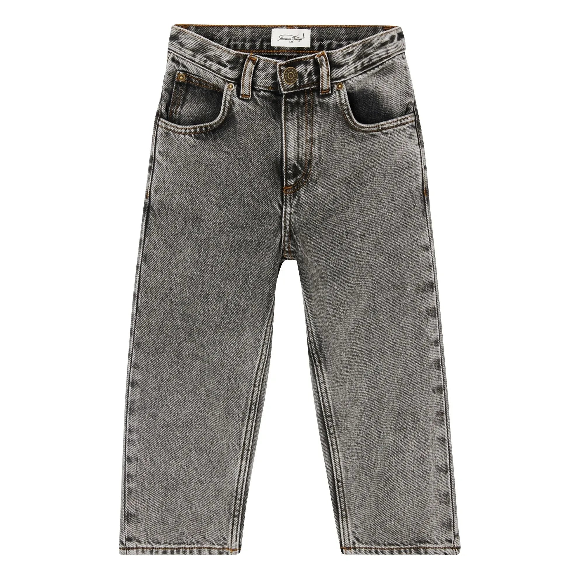 American Vintage - Jean Droit Yopday | Koyu gri denim