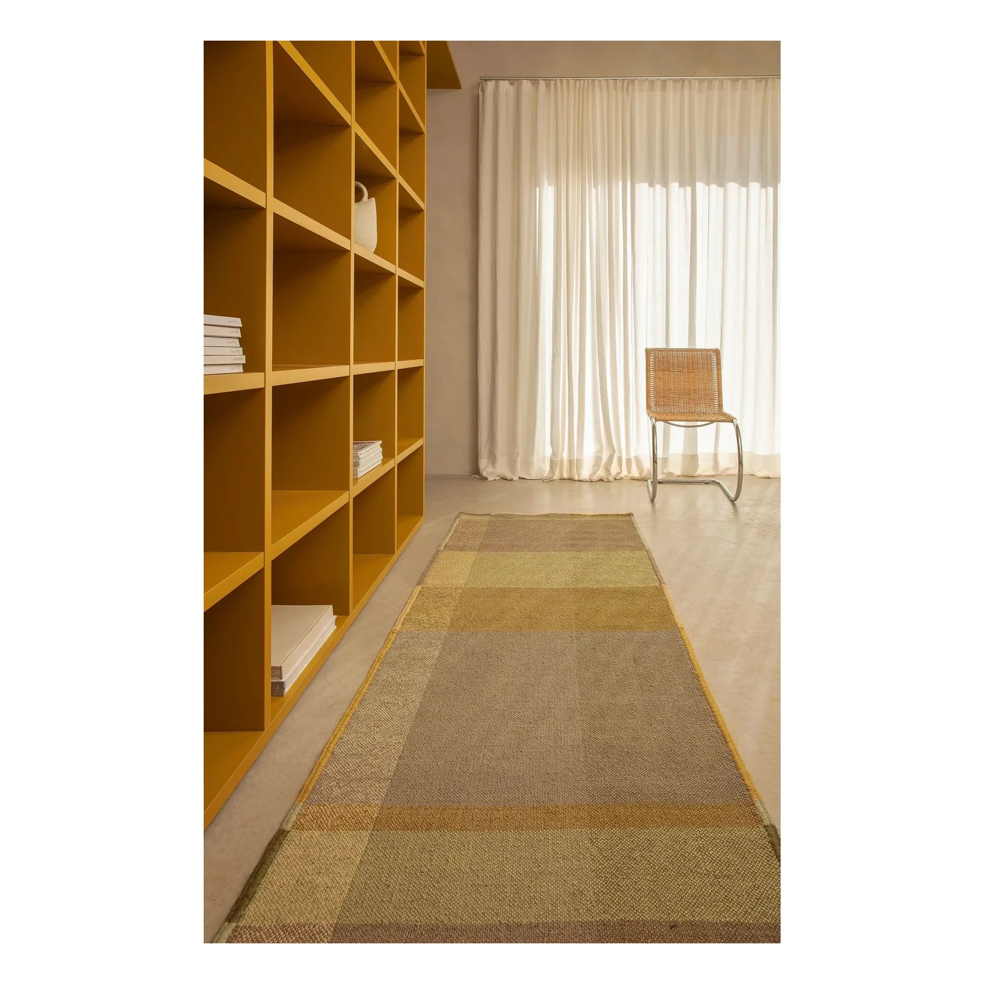 Nanimarquina - Nuance halı, Studio Stefan Scholten | Limon sarısı