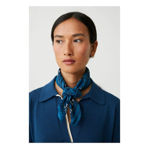 Moismont - Ajmer Shawl N°791 Cotton | Indigo