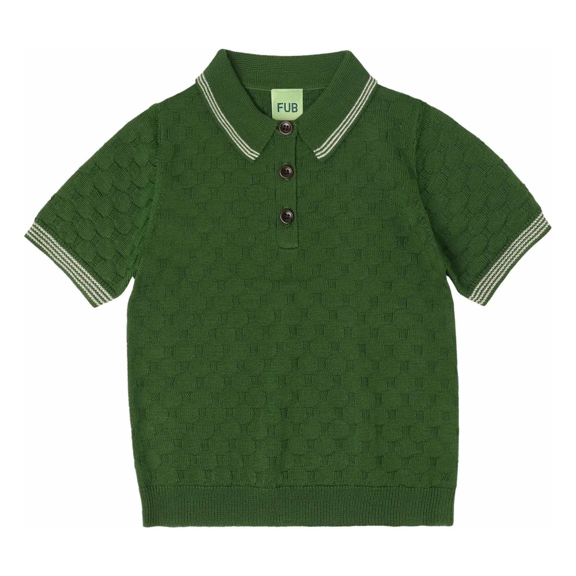 FUB - Polo MC Merinos yün | Yeşil