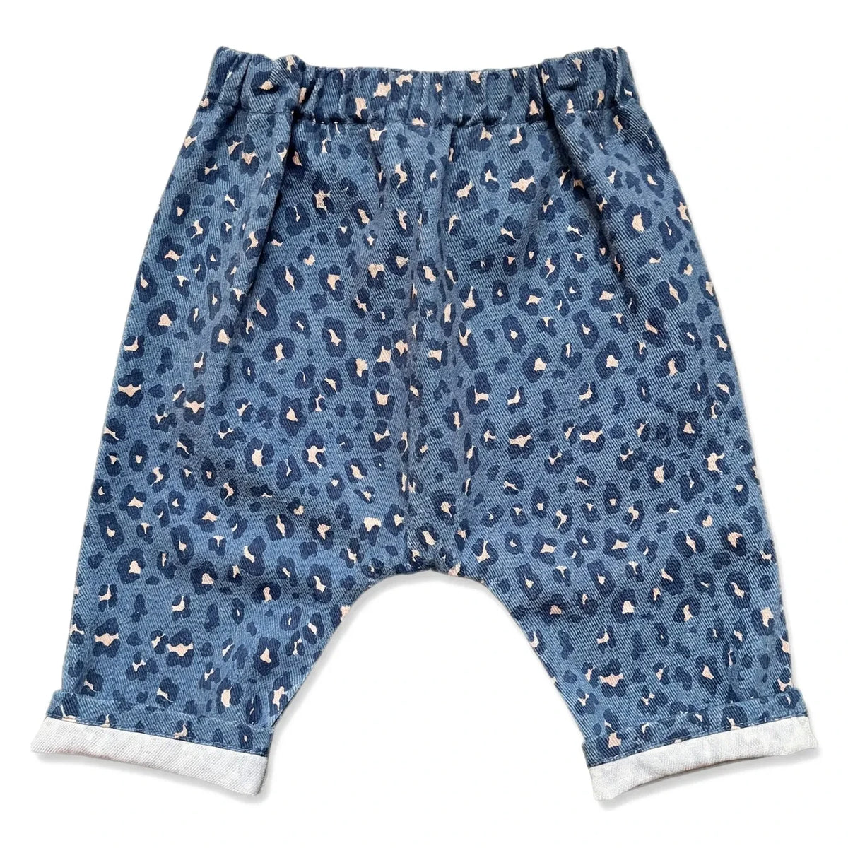 Louis Louise - Leopar Desenli Jean | Açık Mavi