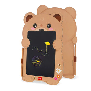 Legami - Ayıcık Portable LCD Drawing Board in Cardboard - Sihir Sketch Board