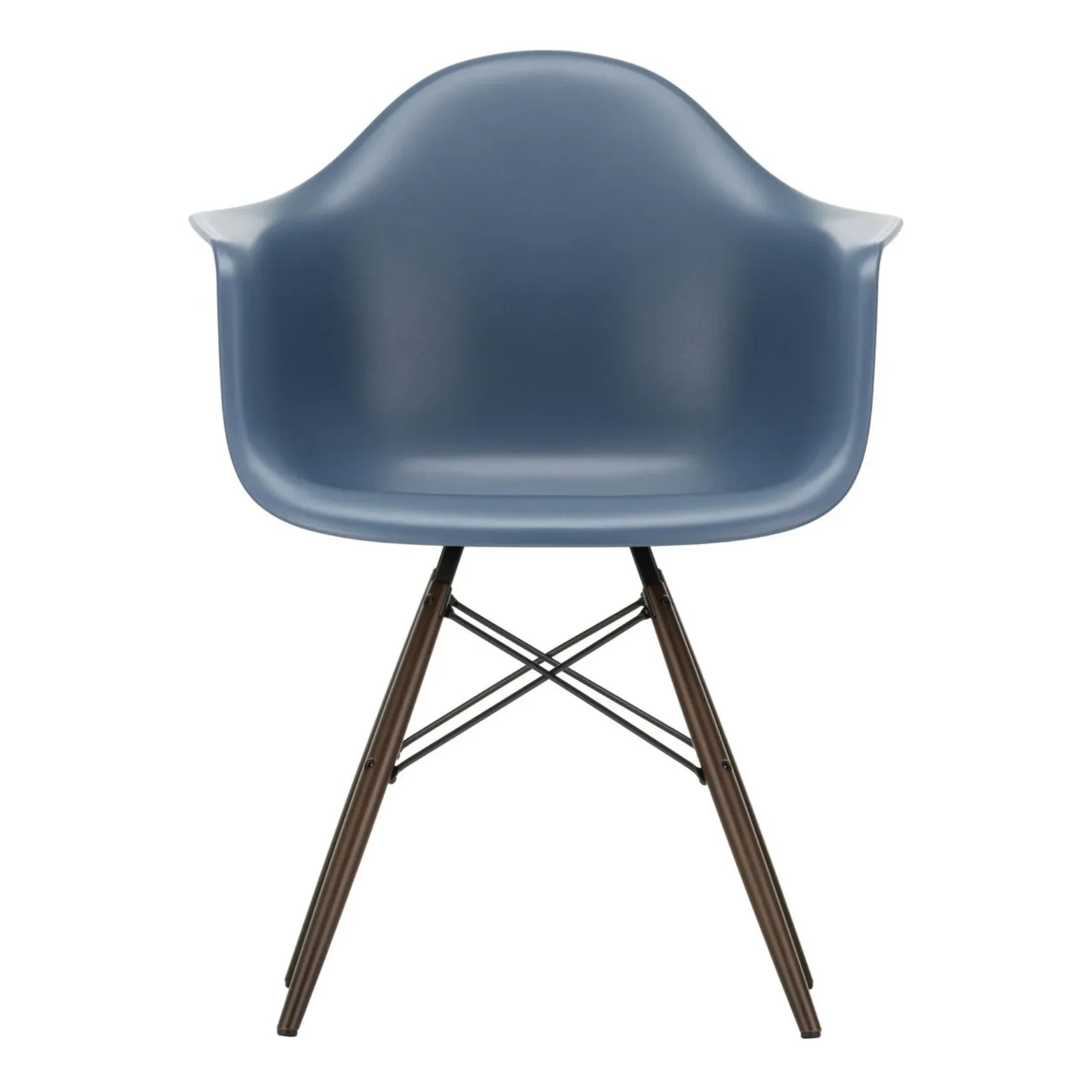 Vitra - DAW sandalye - akçaağaç taban - Charles & Ray Eames | Deniz mavisi