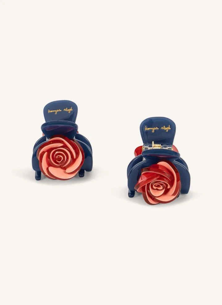 Konges Sløjd - Pack de 2 clips rosas | Azul