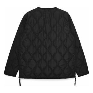 Taion - Chaqueta militar unisex con cuello en V | Negro