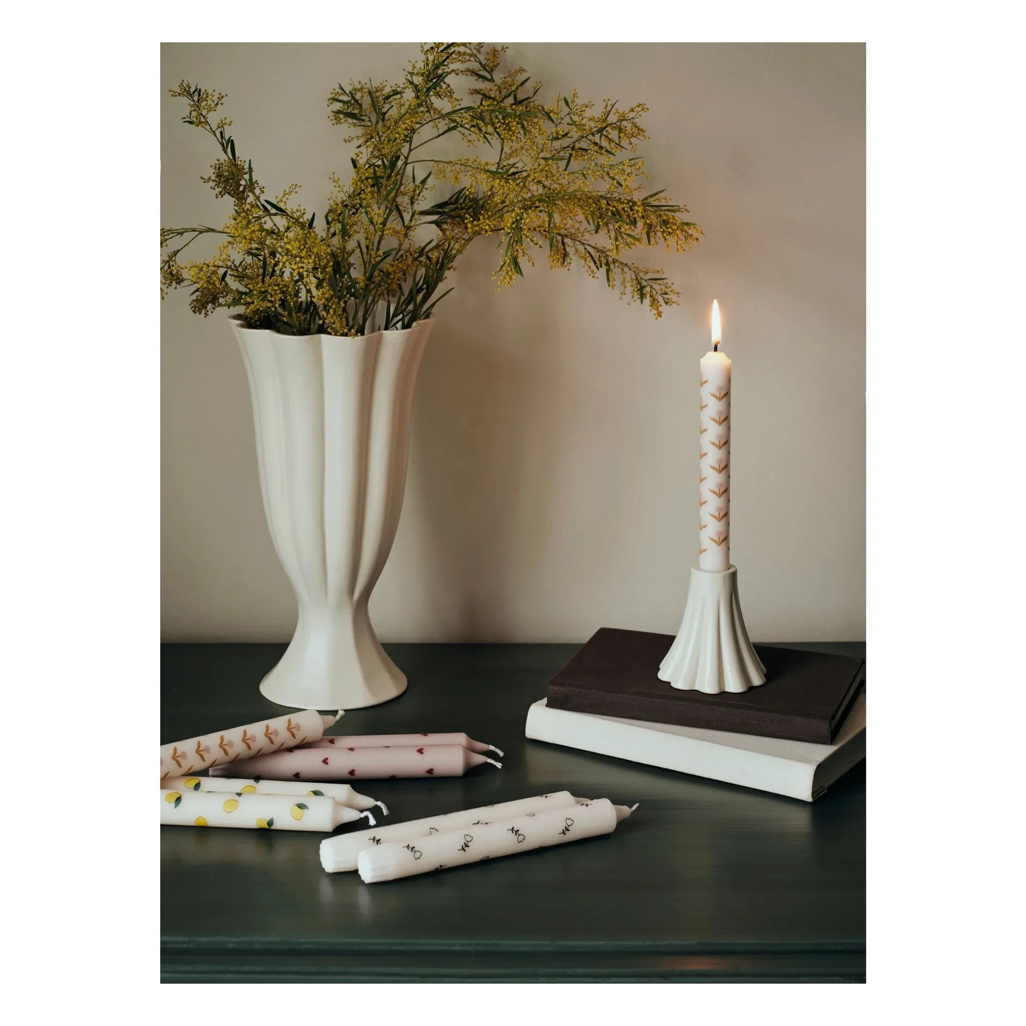 Broste Copenhagen - Heli Vase | Cream